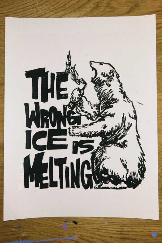 F*** ICE PRINT